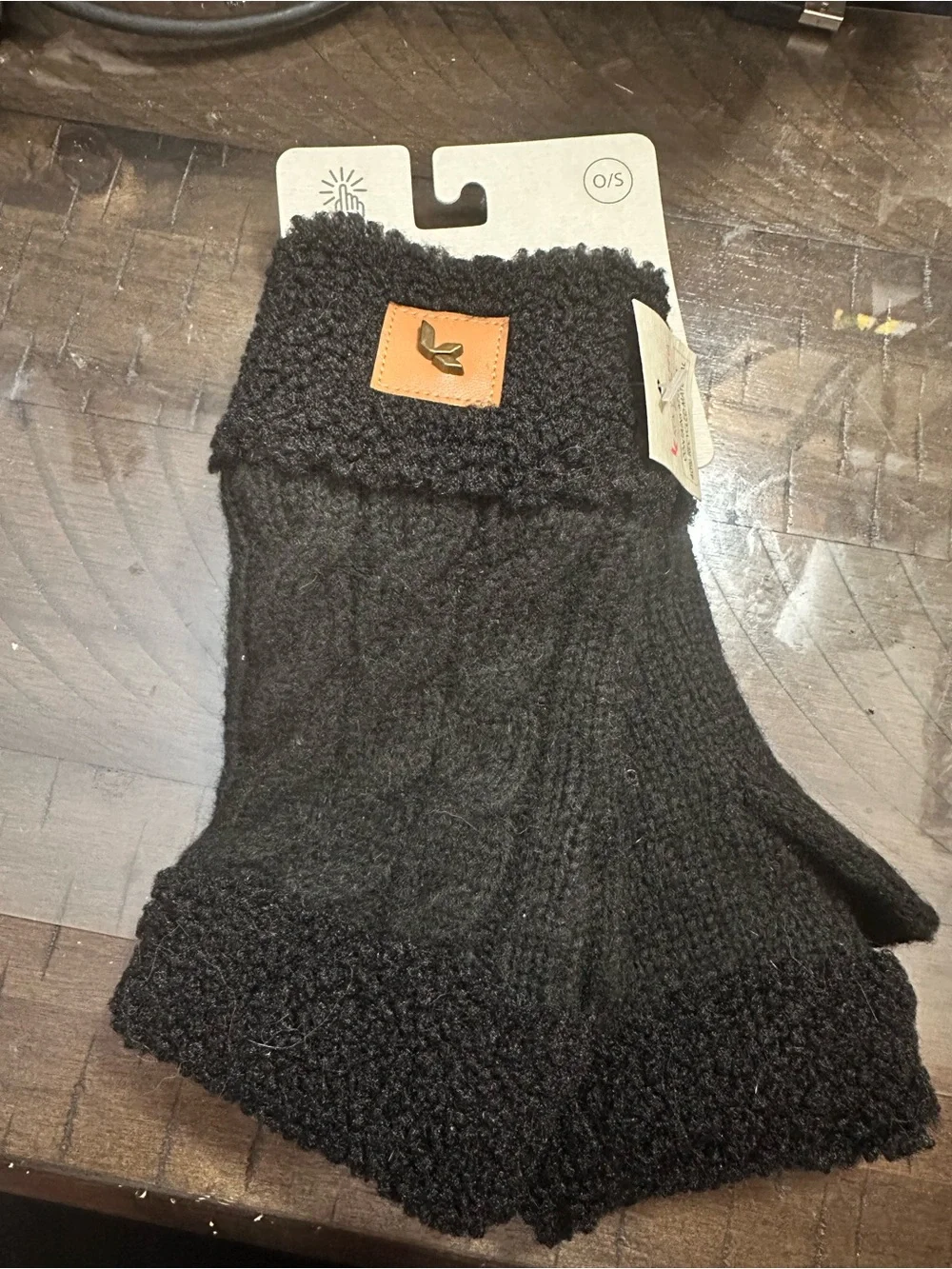 Women's Koolaburra by UGG Cable Knit Fingerless Gloves